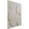 Ekena Millwork 19 5/8in. W x 19 5/8in. H Finley EnduraWall Decorative 3D Wall Panel Covers 2.67 Sq. Ft. WP20X20FIGBW - alternate 3